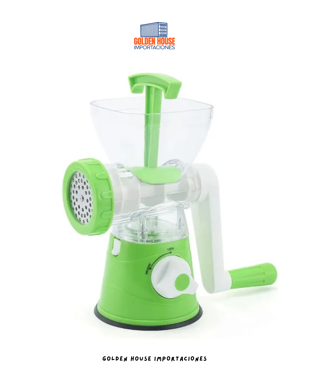 Molino Rallador Cortador 3en1 Picatodo De Verduras Y Frutas