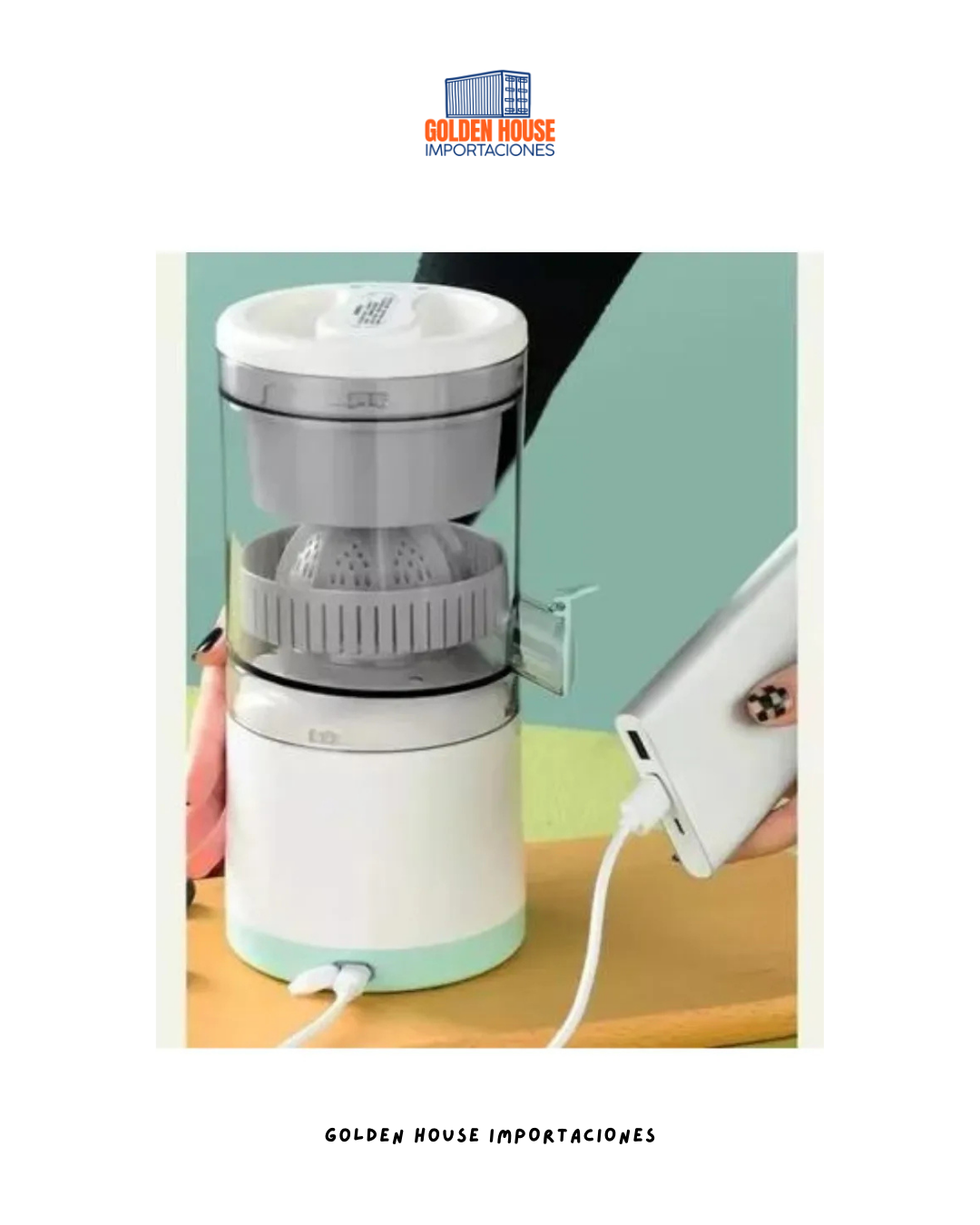 Exprimidor Electrico Recargable, Portatil, Exprimidor De Citrico