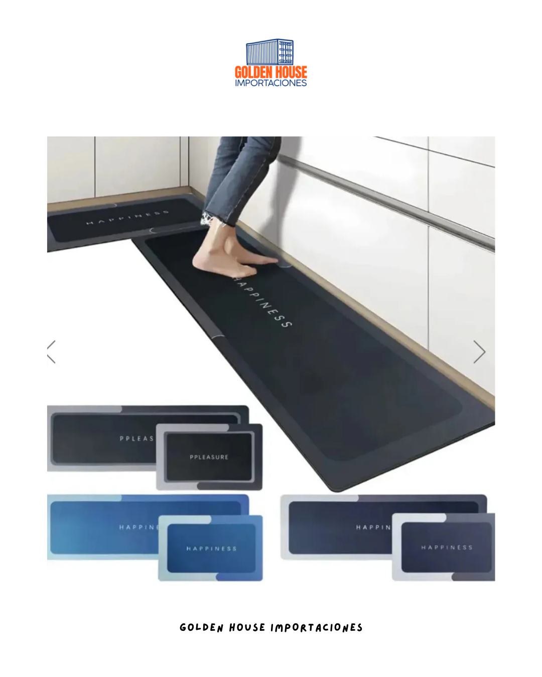 Combo Duo Tapetes Antideslizantes Absorbentes Secado Rapido