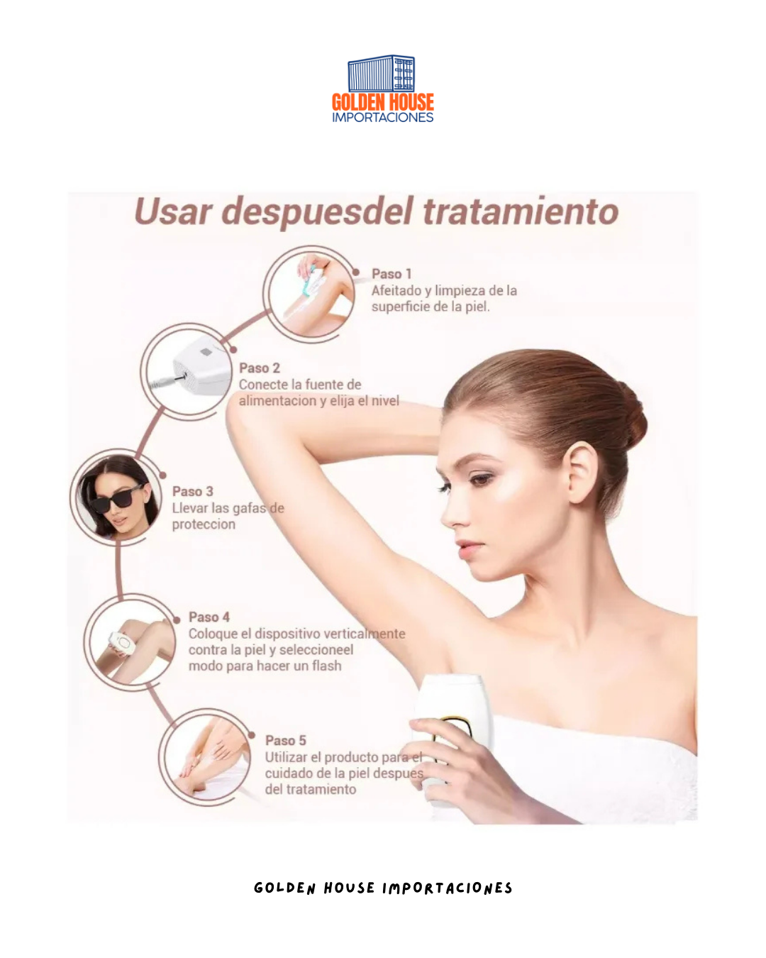 Maquina depilación laser IPL Hair Removal