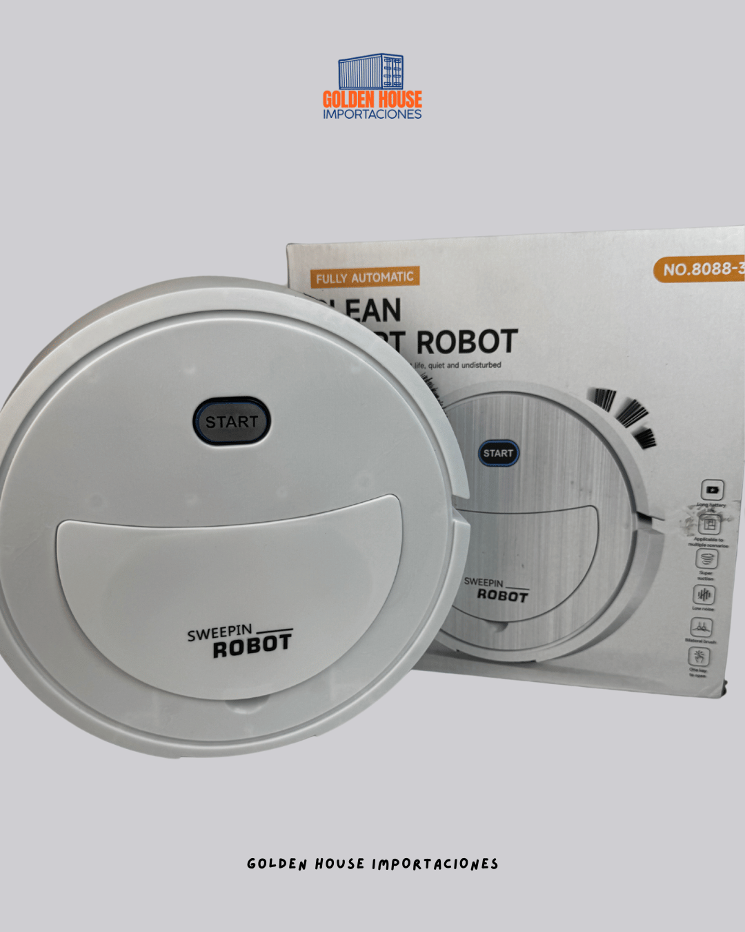 Robot De Barrido Inteligente Limpieza Por Succión Y Fregado