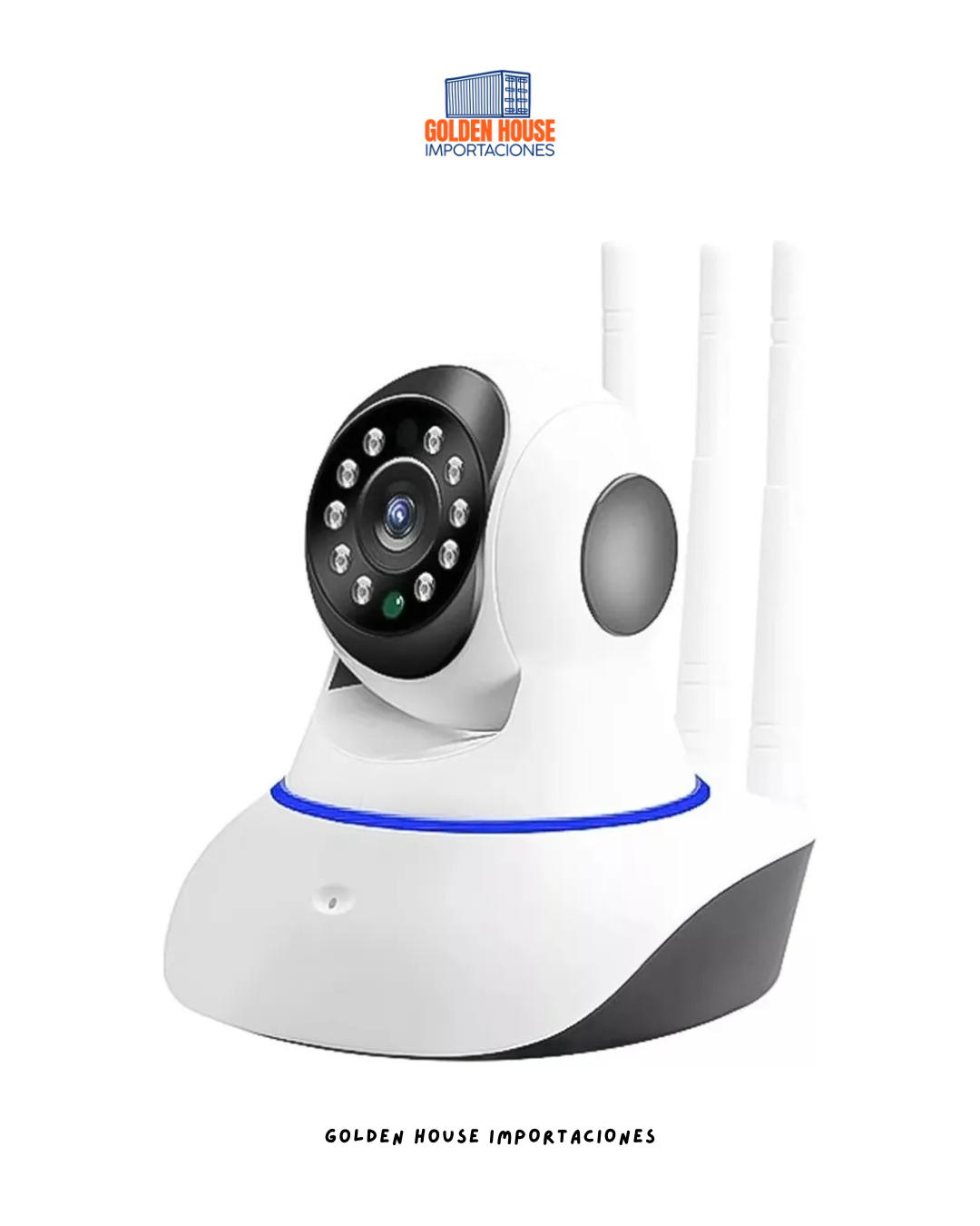 Cámara De Seguridad Wifi Con Resolución Full