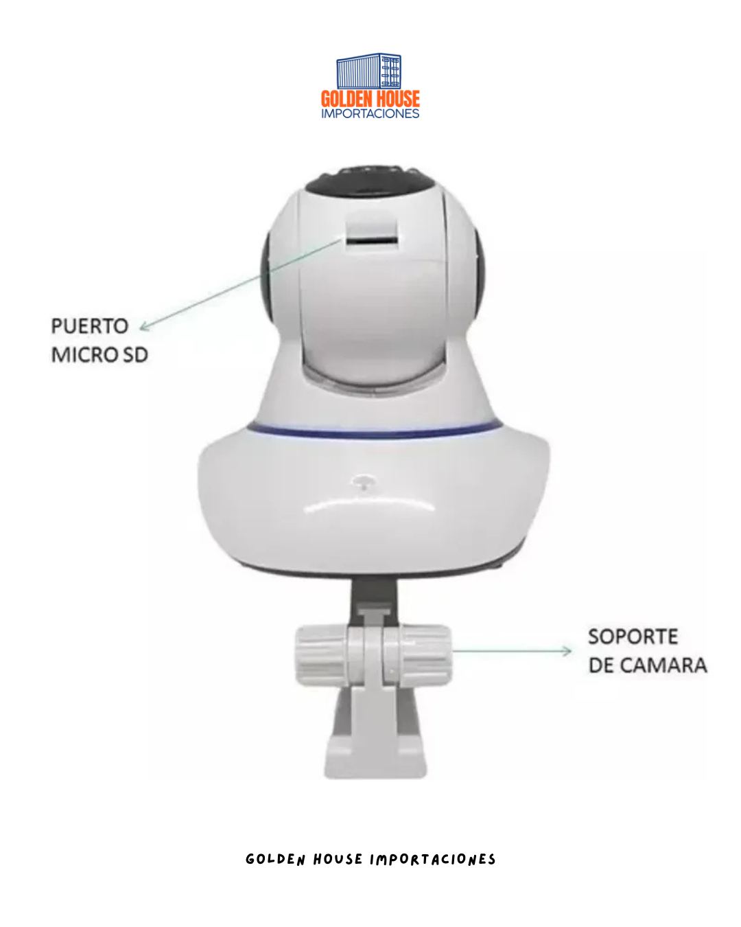 Cámara De Seguridad Wifi Con Resolución Full