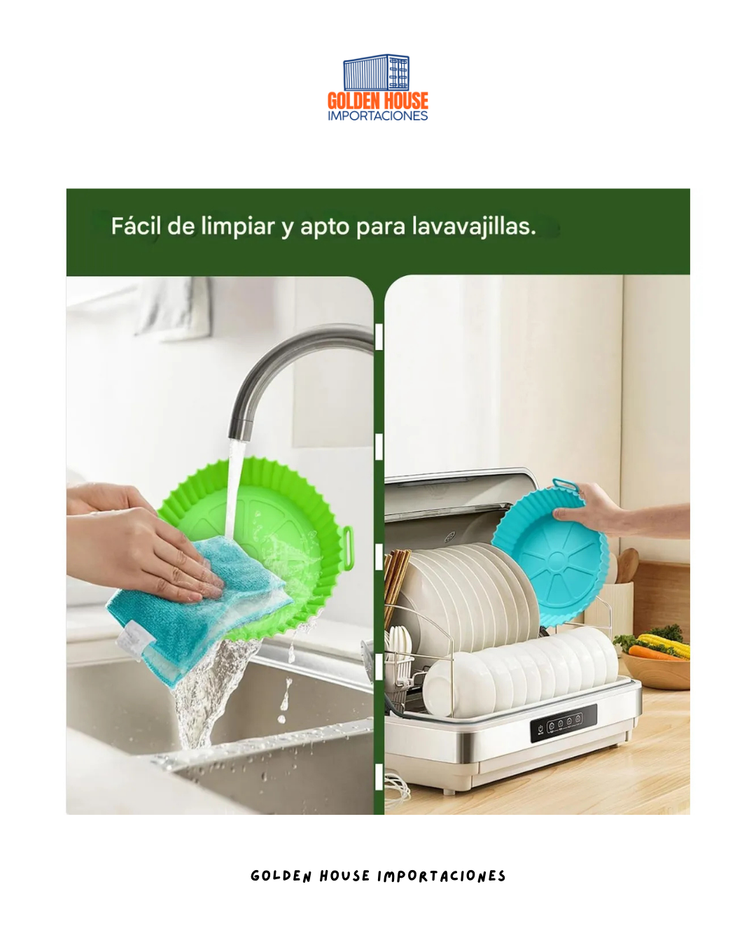 Molde en Silicona para Air Fryer