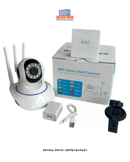 Cámara De Seguridad Wifi Con Resolución Full