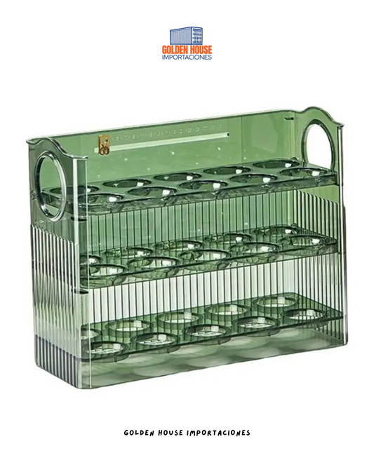 dispensador organizador de huevos