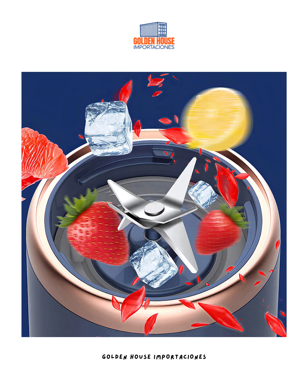 Mini Licuadora Portátil Recargable Usb Juguera Batidora