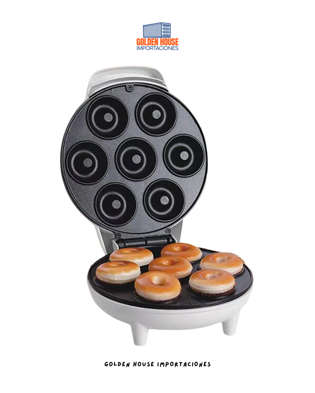 Maquina Para Mini Donas Rosquillas Antiadherente Electrica