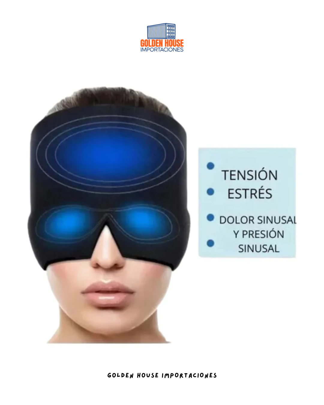 Máscara Facial Alivio Migraña