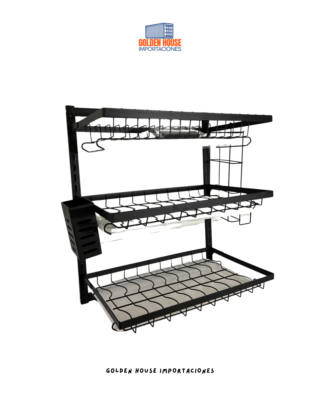 Organizador Ligero Escurridor Platero Ace Inox Estante