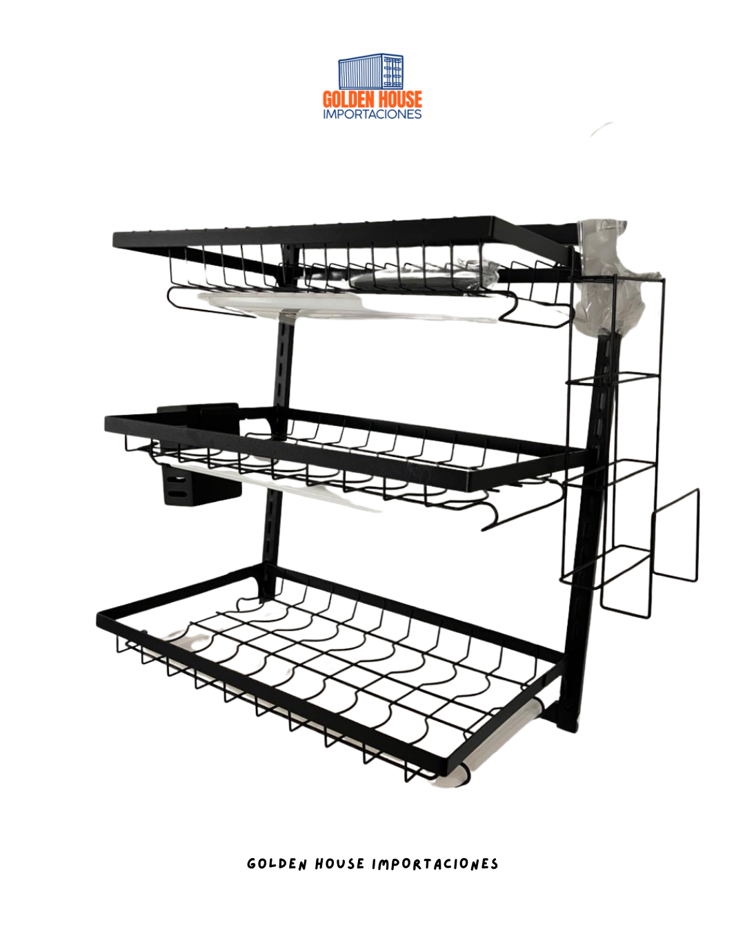 Organizador Ligero Escurridor Platero Ace Inox Estante