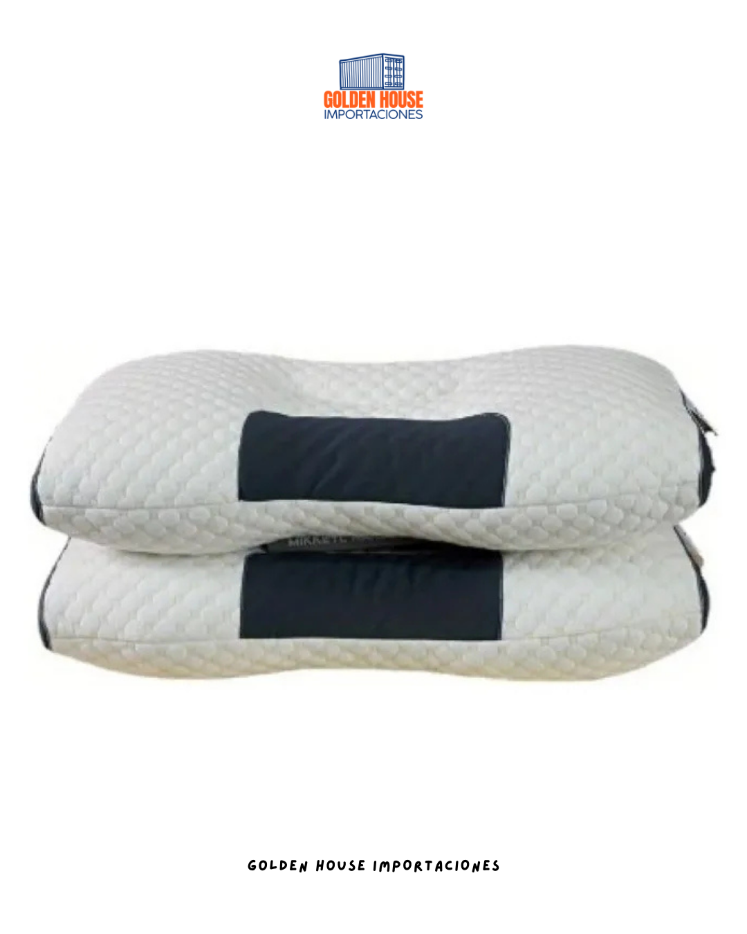 Almohada Memoria Espuma Gel Ortopédica Cervical Regulable